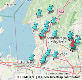 Mappa Via Brà, 37011 Bardolino VR, Italia (8.3185)