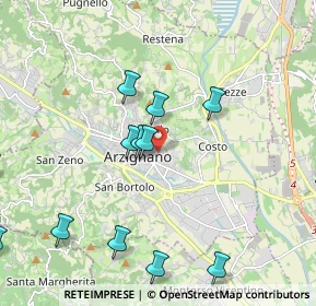 Mappa Via Monte Grappa, 36071 Arzignano VI, Italia (3.0915)