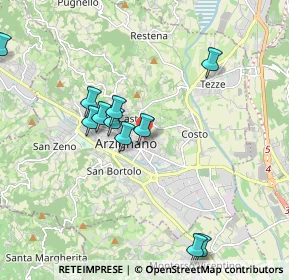 Mappa Via Monte Grappa, 36071 Arzignano VI, Italia (1.94818)