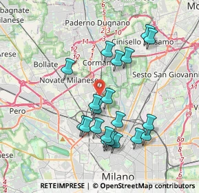 Mappa 20161 Milano MI, Italia (3.56)