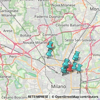 Mappa 20161 Milano MI, Italia (4.21417)