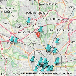 Mappa 20161 Milano MI, Italia (6.0435)