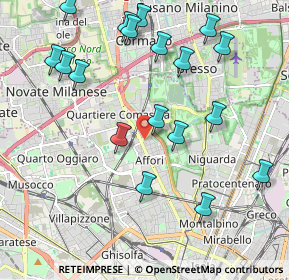 Mappa 20161 Milano MI, Italia (2.28222)