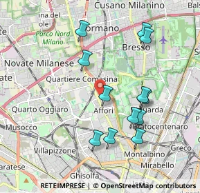 Mappa 20161 Milano MI, Italia (1.87833)