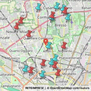 Mappa 20161 Milano MI, Italia (2.632)