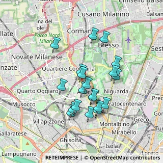 Mappa 20161 Milano MI, Italia (1.566)