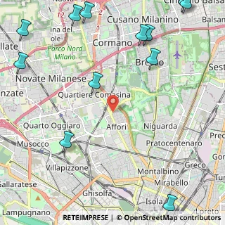 Mappa 20161 Milano MI, Italia (3.35083)