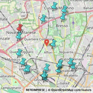 Mappa 20161 Milano MI, Italia (2.769)