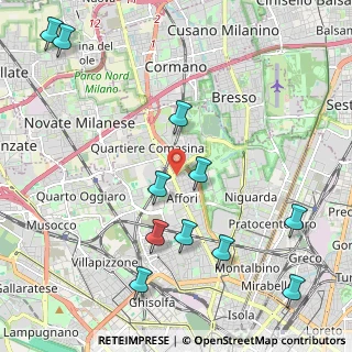Mappa 20161 Milano MI, Italia (2.54091)