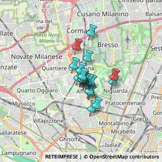 Mappa 20161 Milano MI, Italia (0.9)
