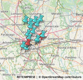 Mappa Via Torino, 20093 Cologno Monzese MI, Italia (10.85625)