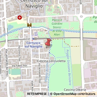 Mappa Via Alcide de Gasperi, 12, 20063 Cernusco sul Naviglio, Milano (Lombardia)