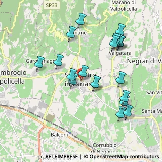 Mappa Piazza Cavalieri di Vittorio Veneto, 37029 San Pietro In Cariano VR, Italia (1.999)