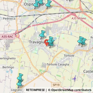 Mappa Via Luigi Einaudi, 25039 Travagliato BS, Italia (3.03833)