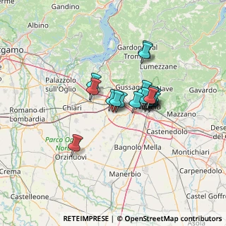 Mappa Via Luigi Einaudi, 25039 Travagliato BS, Italia (9.29368)