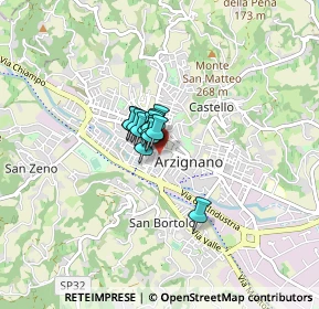 Mappa Via Camillo Cavour, 36071 Arzignano VI, Italia (0.31231)