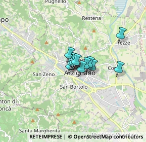 Mappa Via Camillo Cavour, 36071 Arzignano VI, Italia (0.75833)