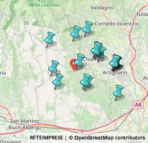 Mappa Via Cereghini, 37035 San Giovanni Ilarione VR, Italia (6.26389)