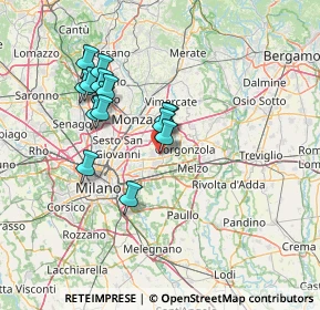 Mappa Cernusco Sul Naviglio, 20063 Cernusco sul Naviglio MI, Italia (12.35933)