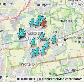 Mappa Cernusco Sul Naviglio, 20063 Cernusco sul Naviglio MI, Italia (1.512)