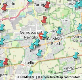 Mappa Cernusco Sul Naviglio, 20063 Cernusco sul Naviglio MI, Italia (3.0015)