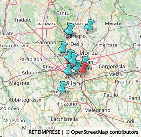 Mappa Via Privata Publio Rutilio Rufo, 20161 Milano MI, Italia (7.71273)