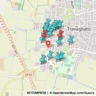 Mappa Via Armando Diaz, 25039 Travagliato BS, Italia (0.343)
