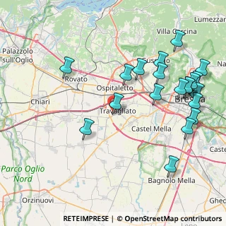 Mappa Via del Tricolore, 25039 Travagliato BS, Italia (9.597)