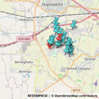Mappa Via del Tricolore, 25039 Travagliato BS, Italia (1.2695)