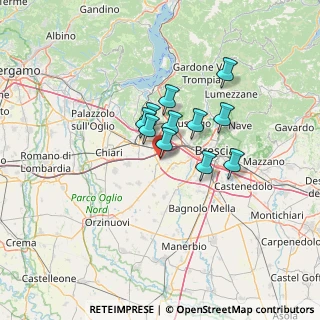 Mappa Via del Tricolore, 25039 Travagliato BS, Italia (8.85545)