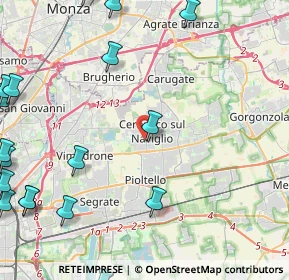 Mappa Via San Rocco, 20063 Cernusco sul Naviglio MI, Italia (6.968)