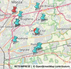 Mappa Via San Rocco, 20063 Cernusco sul Naviglio MI, Italia (4.22)