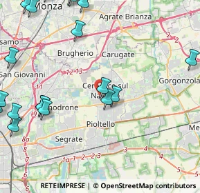 Mappa Via San Rocco, 20063 Cernusco sul Naviglio MI, Italia (6.135)