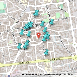Mappa Via Giacomo Sangalli, 24047 Treviglio BG, Italia (0.204)