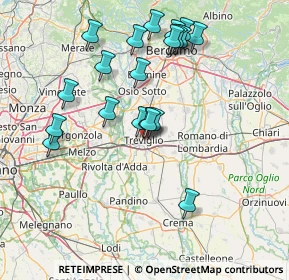 Mappa Vicolo Mandelli, 24047 Treviglio BG, Italia (14.851)