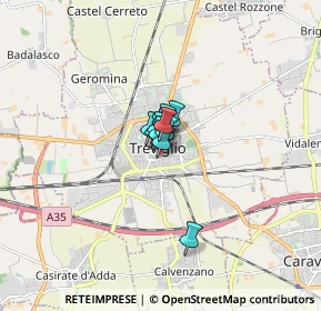 Mappa Vicolo Mandelli, 24047 Treviglio BG, Italia (0.49091)