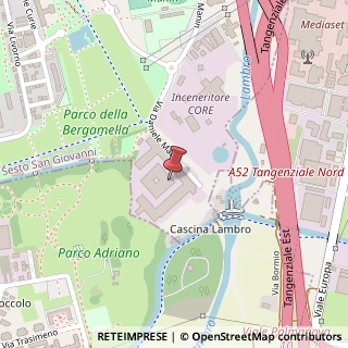 Mappa Via Daniele Manin, 350/5, 20099 Sesto San Giovanni, Milano (Lombardia)