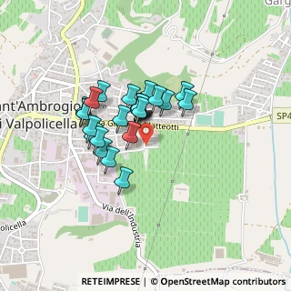 Mappa Via Don Primo Mazzolari, 37015 Sant'Ambrogio di Valpolicella VR, Italia (0.31538)