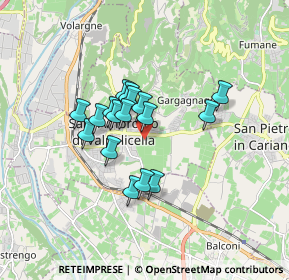 Mappa Via Don Primo Mazzolari, 37015 Sant'Ambrogio di Valpolicella VR, Italia (1.23824)