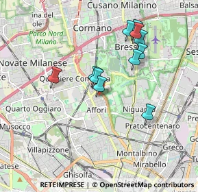 Mappa Via Iseo, 20161 Milano MI, Italia (1.63273)