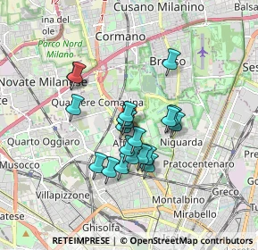 Mappa Via Iseo, 20161 Milano MI, Italia (1.3225)