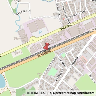 Mappa Via Altavilla, 60, 36077 Altavilla Vicentina, Vicenza (Veneto)