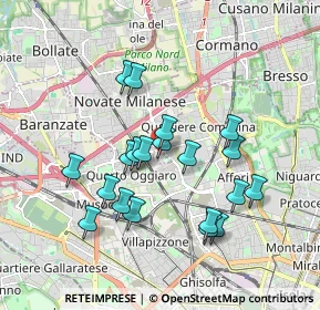 Mappa Via Carlo Amoretti, 20026 Milano MI, Italia (1.662)