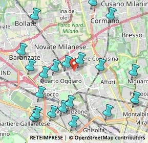 Mappa Via Carlo Amoretti, 20026 Milano MI, Italia (2.497)