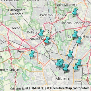 Mappa Centro commerciale Metropoli a, 20026 Novate Milanese MI, Italia (5.23438)