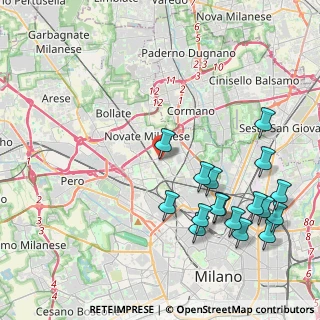 Mappa Via Carlo Amoretti, 20026 Milano MI, Italia (4.94235)