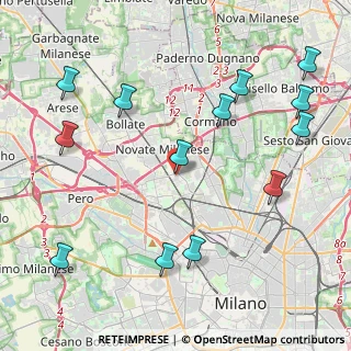 Mappa C.c. Metropoli, 20026 Novate Milanese MI, Italia (5.10077)