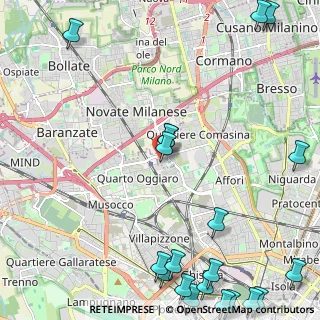 Mappa C.c. Metropoli, 20026 Novate Milanese MI, Italia (3.442)