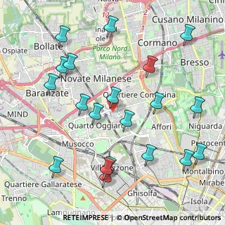Mappa C.c. Metropoli, 20026 Novate Milanese MI, Italia (2.3895)