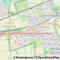 Map Cassina de' Pecchi